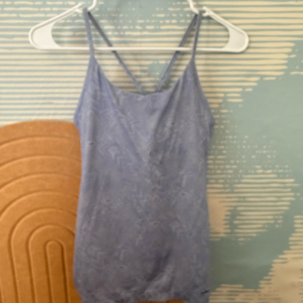 Patagonia Lavender Double-Strap Tank Top